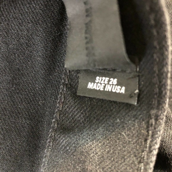Denim X Alexander Wang 26 Black 002 Relaxed - Picture 10 of 10